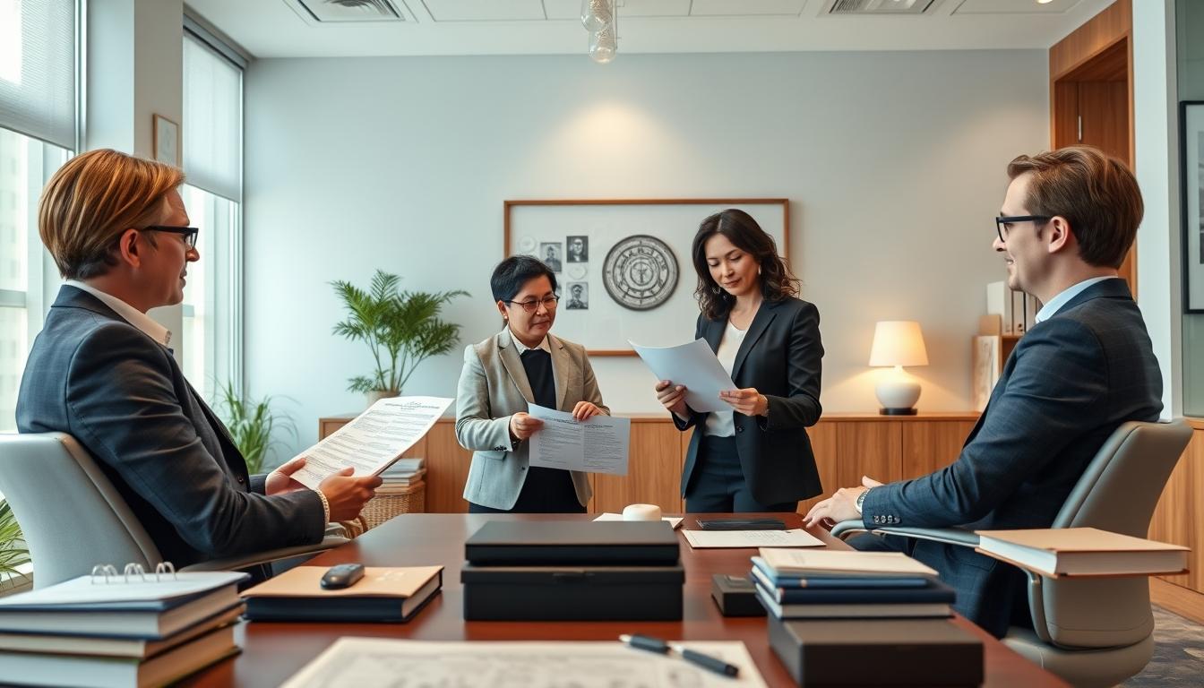 Property settlement documents and transfer review